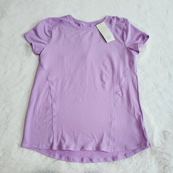 All In Motion Girls' Short Sleeve Fashion T-Shirt 4KIDF-BJ - Picture 2 of 5